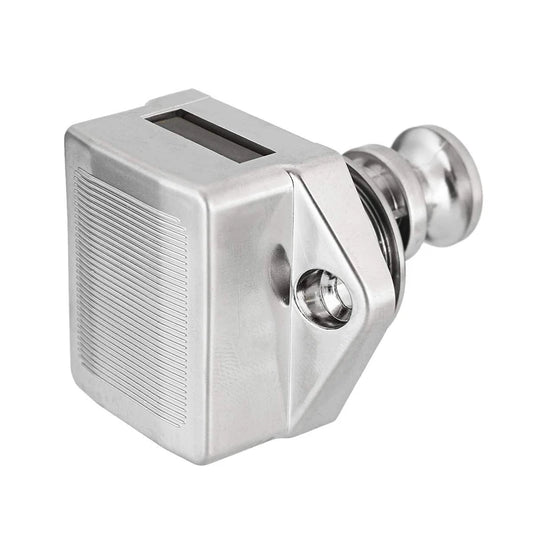 10 Pcs Push Button Keyless Lock Latch Cupboard Caravan Lock for RV Drawer Cabinet Doors Thickness 15-27mm